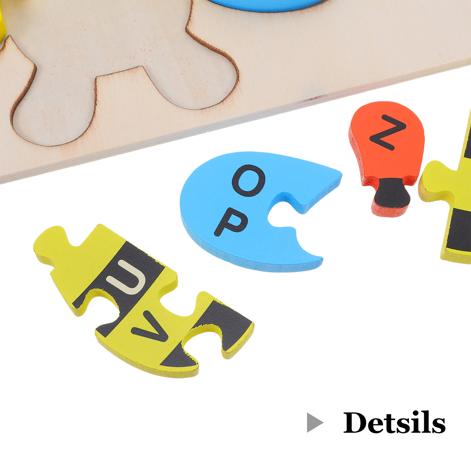 1Set Wooden Alphabet Puzzle Be - Abc Kids Early Education 评论和价格